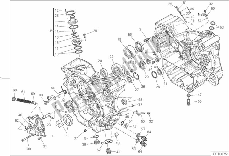 Wszystkie części do 010 - Para Pó? Korb Ducati Supersport S Thailand 950 2020